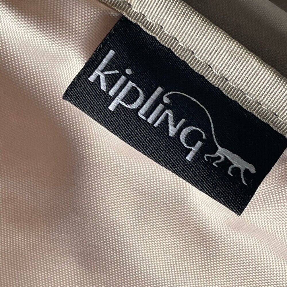Kipling Seoul Black Large School Backpack Padded Laptop Sleeve Multi Pockets - Picture 8 of 8